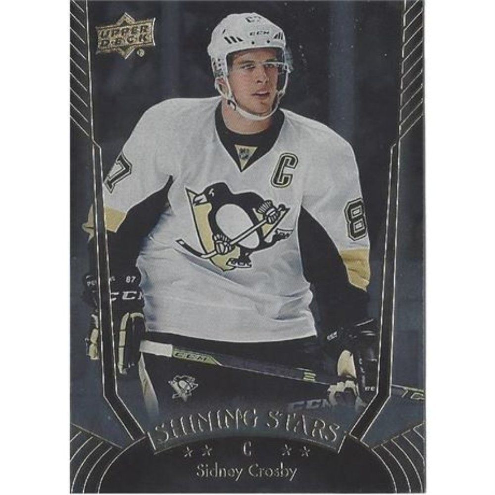 2016-17 SIDNEY CROSBY UPPER DECK SHINING STARS CARD